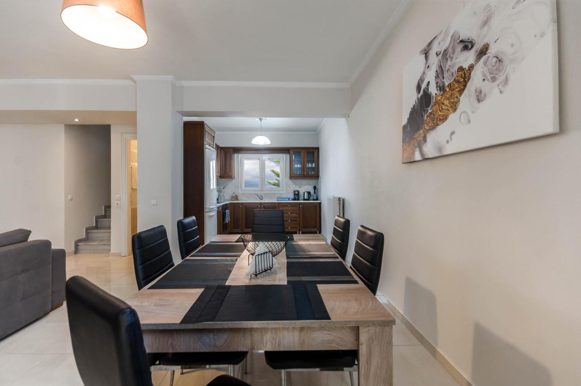Διωροφη Μεζονετα-2Km Απο Το Κεντρο-Iliana House Alepou Exterior foto